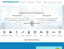 Tablet Screenshot of office.workspace.com